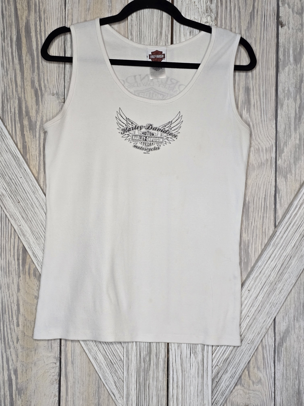 Harley-Davidson Orlando Florida White Tank Top XL Made in USA